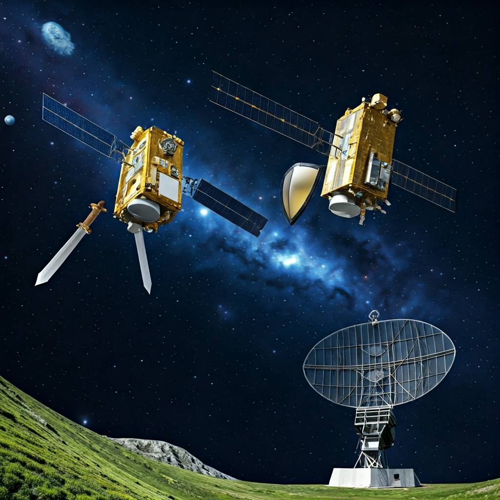 Satelliten Schild und Schwert, RADAR-Bodenstation