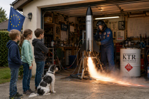 Rakete im Eigenbau in Europa